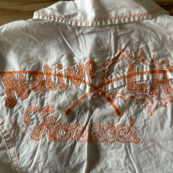 Fiorucci Western Shirt with Embroidery- size XS - Picture 4 of 5